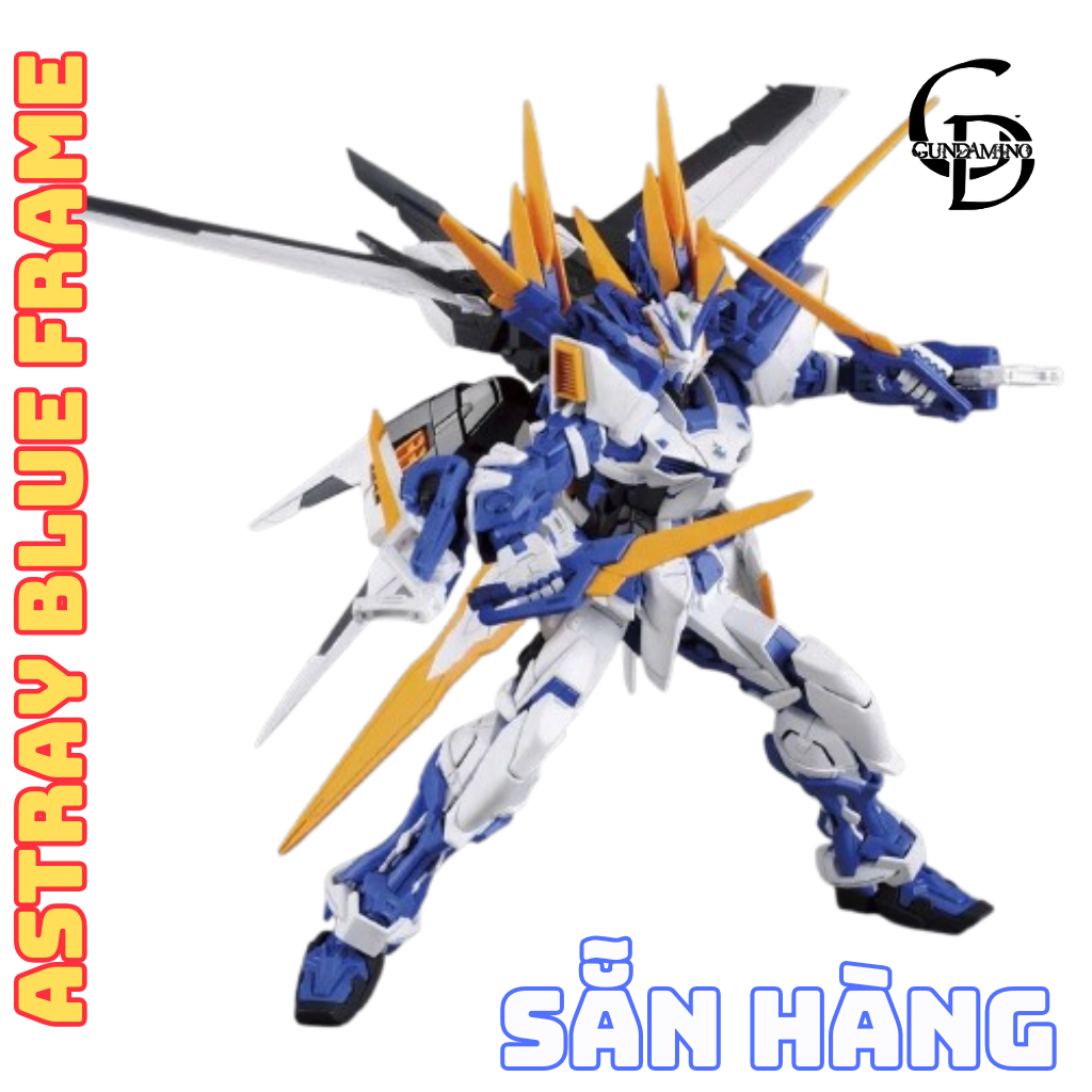 [SẴN HÀNG] Mô Hình Lắp Ráp JIJIA MG Astray Blue Frame D (Tặng Base Và Decan)