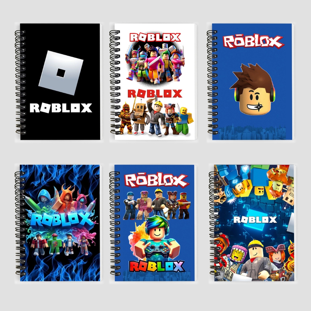 Sổ Tay Sổ vẽ chì sổ phác thảo A6 in hình Roblox /Sổ  Roblox nhiều mãu