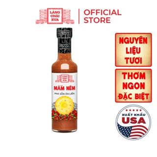 [CHAI THUỶ TINH 300G] Mắm nêm pha sẵn cao cấp Làng Chài Xưa, nguyên liệu tươi, thơm ngon đặc biệt, chai thủy tinh 300g