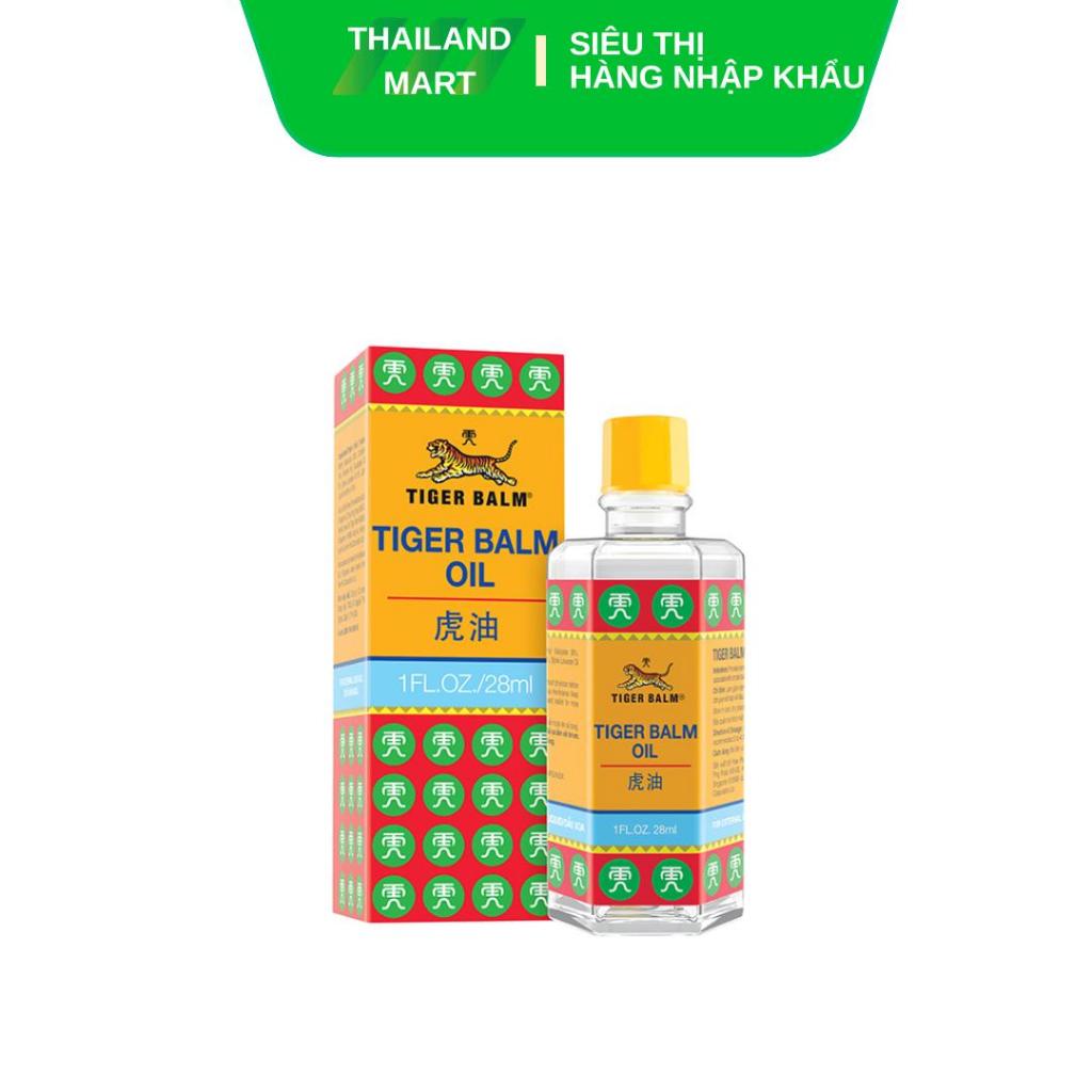 Tiger Balm Dầu Xoa Tiger Balm Oil Chai 28ml Giảm Đau Nhức Cơ Bắp