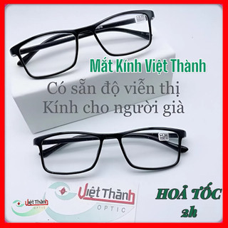  KÍNH LÃO NHỰA DẺO CÓ ĐỘ sẵn CHO NGƯỜI GIÀ Mắt Kính Việt Thành L03 
