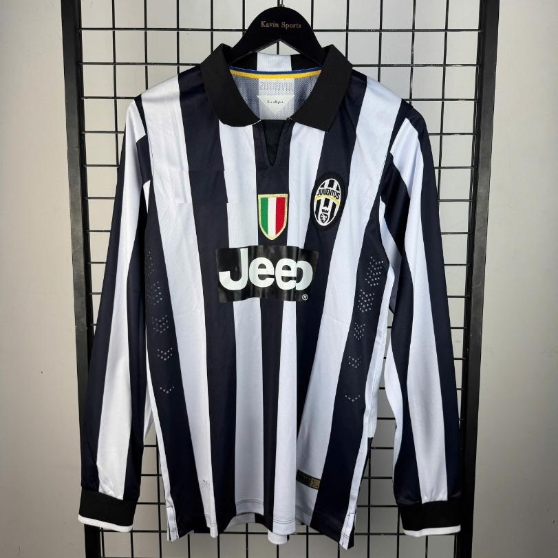 Áo Bóng Đá - Retro Juventus - Năm 2014/2015 - Sân Nhà Tay Dài