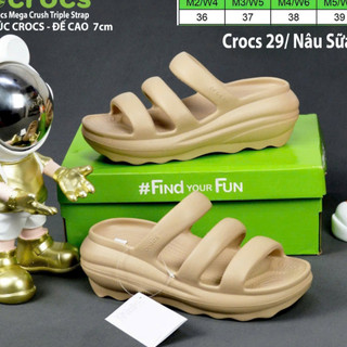 Dép Ross Mega Triple Stap cao cấp 7p chắc chân chống trơn trượt size nữ