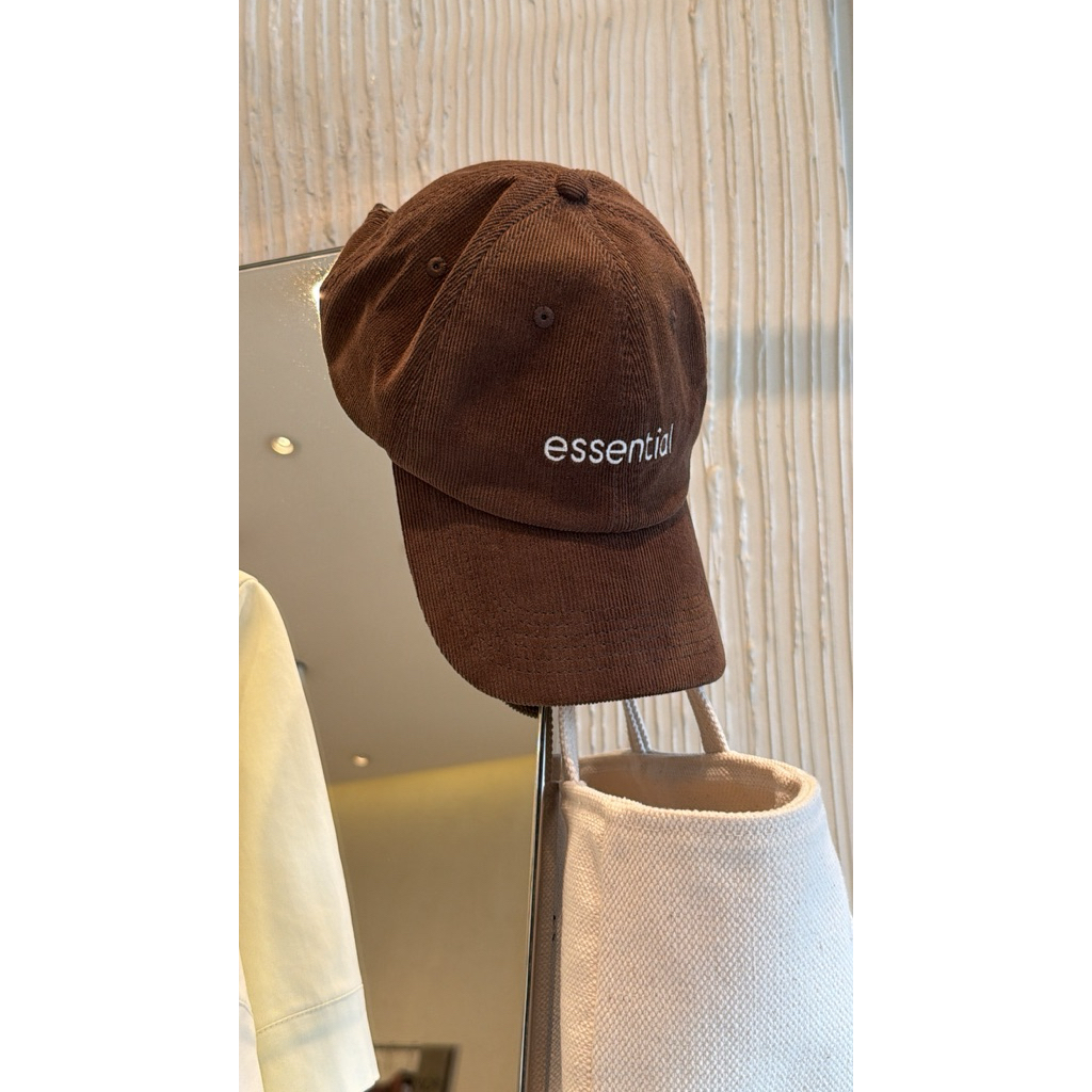 Mũ Lưỡi Trai - Essential Corduroy Cap / ESSENTIAL by LIIQ Rush