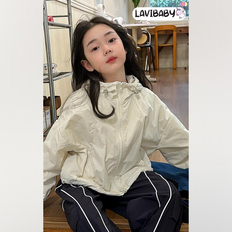 Áo khoác gió bé gái mùa thu đông chống gió chất vải cao cấp mềm đẹp cho bé gái từ 10-33kg - LaVB101