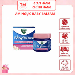 Dầu Vicks Baby Balsam - dầu bôi ấm ngực cho bé