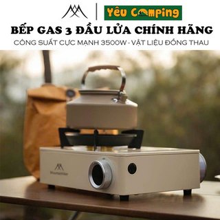  Bếp Gas Du Lịch Mountainhiker nhỏ gọn an toàn công suất lớn giúp nấu nướng siêu nhanh tặng kèm túi đựng 