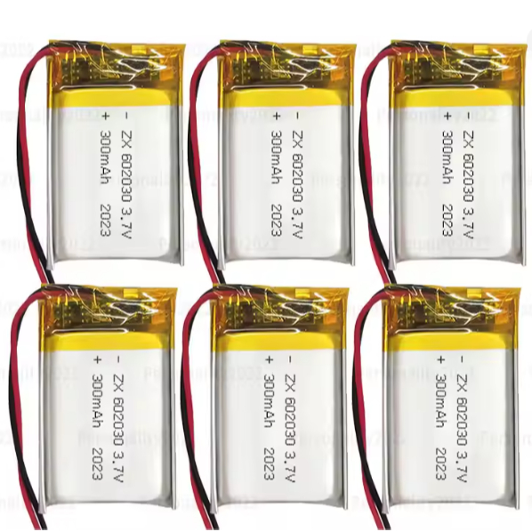 Phụ kiện thay Pin 3.7v 602020 602030 602035 602040 601230 tai nghe khóa vân tay, Đèn LED