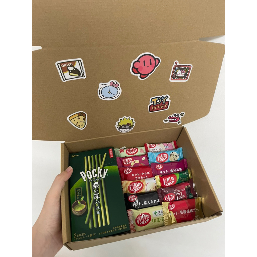 /HOẢ TỐC/ POCKY NHẬT + 12 KITKAT NHẬT