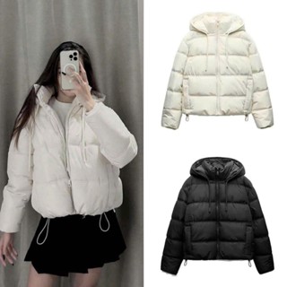  Áo Phao Zara Xuất Dư Có Mũ  Có Tag KHÔNG Mac Zara  Chất Phao Dày Dặn Chuẩn Form 