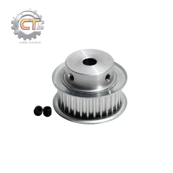 Pulley Nhôm 5M BF, Bản 16 Đủ Size (15 Răng - 60 Răng)