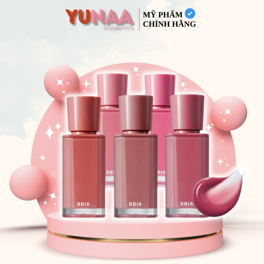   Y141  Son Tint Bóng Bbia Glow Lip Tint - bóng căng mọng trong trẻo 