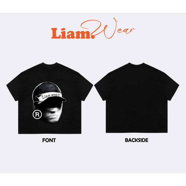 Áo thun BOXY "Boy Liam" LIAM.WEAR 100% Cotton 2C 280gsm.