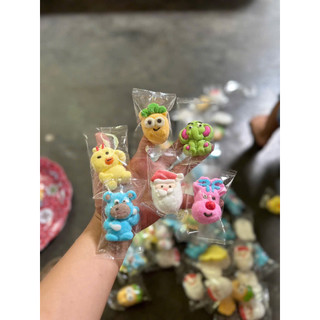  Sỉ 1kg kẹo bông marshmallow gôm đường bọc từng túi hình ngộ nghĩnh 
