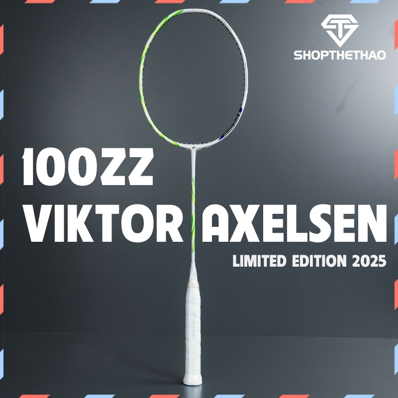 Vợt Cầu Lông Yonex Astrox 100ZZ Viktor Axelsen VA Full Carbon (Sẵn 11kg - Max 13kg, Tặng 3 Phụ Kiện)
