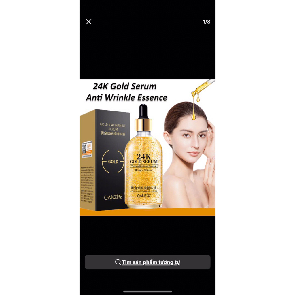 Tinh chất vàng 24k Goldamide 24K tinh chất vàng Tinh chất dưỡng ẩm binhdangkhoa
