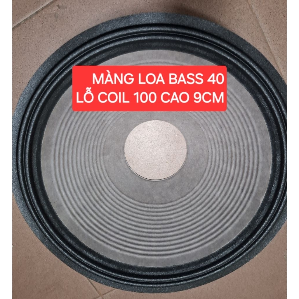 MÀNG LOA BASS 40 JBL _ LỖ COIL 100 CAO 9CM