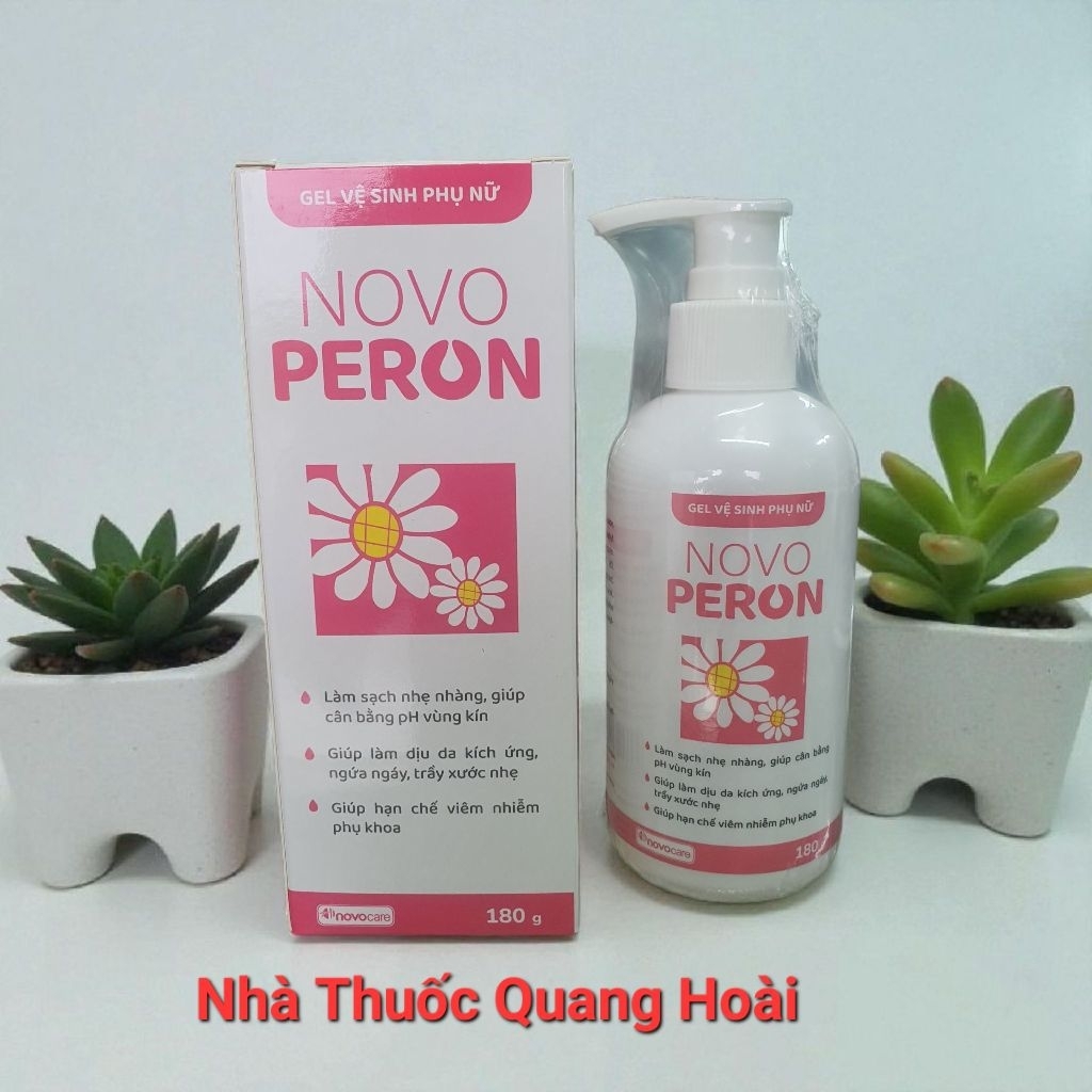 Novo Peron dung dịch vệ sinh phụ nữ Chiết xuất Cúc La Mã