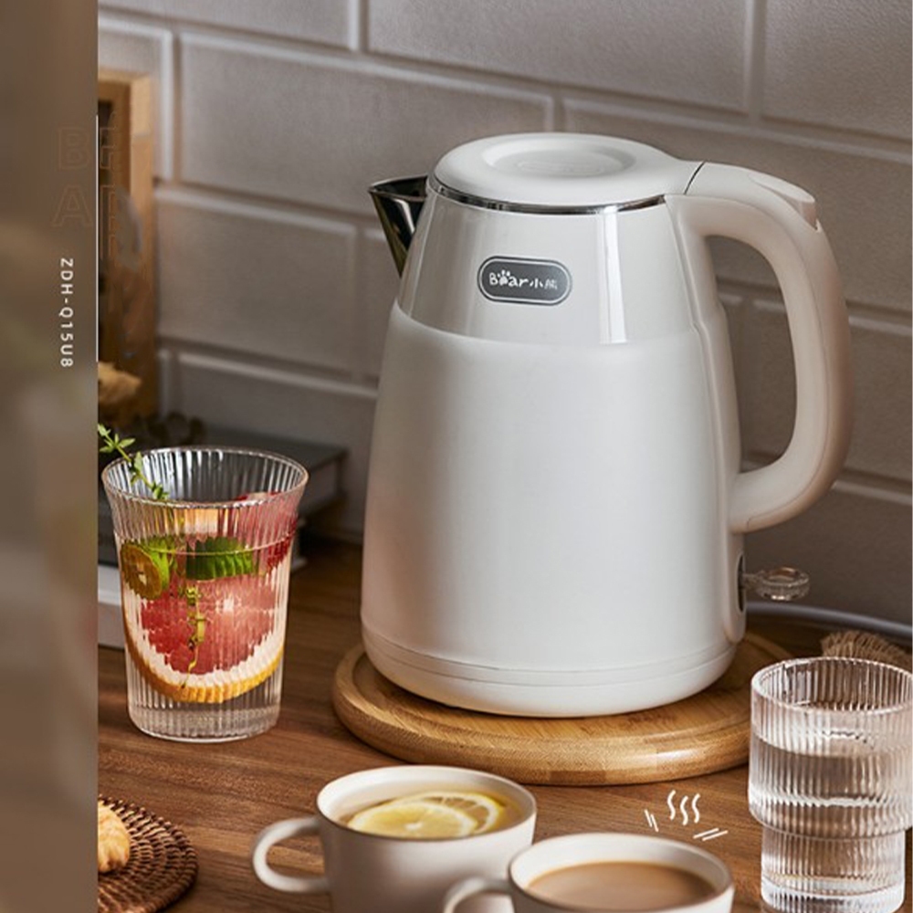 Ấm Siêu Tốc Bear MITSUEVO Dung Tích 1.7L Công Suất 1800W Inox 304 Không Gỉ