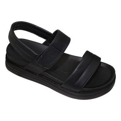 Sandal đế bằng nữ Bita's SHANAH.07 (Đen + Kem + Nâu)