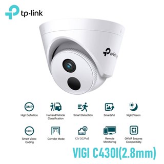  Camera IP Dome Turret  hồng ngoại 3.0 Megapixel TP-LINK VIGI C430I  2.8mm  