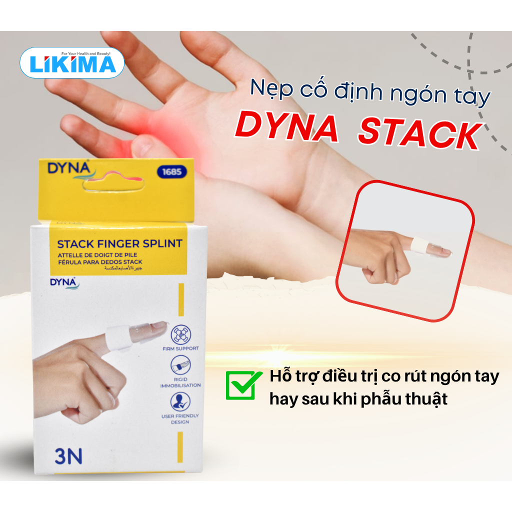 Nẹp cố định ngón tay Dyna Stack – 1685 Likima