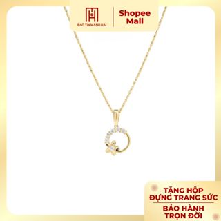  Mặt dây chuyền vàng 10K bông hoa nhỏ xinh Bảo Tín Mạnh Hải PYMAV10KDH-203007 