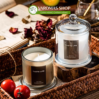  Nến Thơm Cao Cấp VAROMAS Mùi Hương Tự Nhiên Giúp Thư Giãn Khử Mùi Trang Trí Decor NEN05 