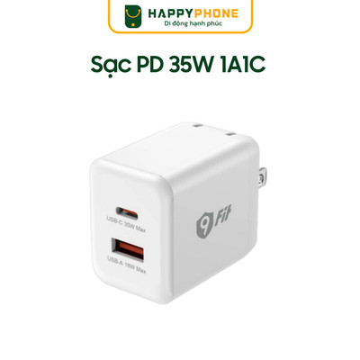 Củ Sạc 9Fit PD 35W 1A1C GaN