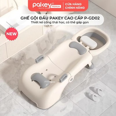 [NEW] Ghế Gội Đầu Công Thái Học Pakey P-GD02, Ghế Gội Cỡ Lớn Thoải Mái, Tựa Đầu Êm Ái, Gấp Gọn Tiện Lợi