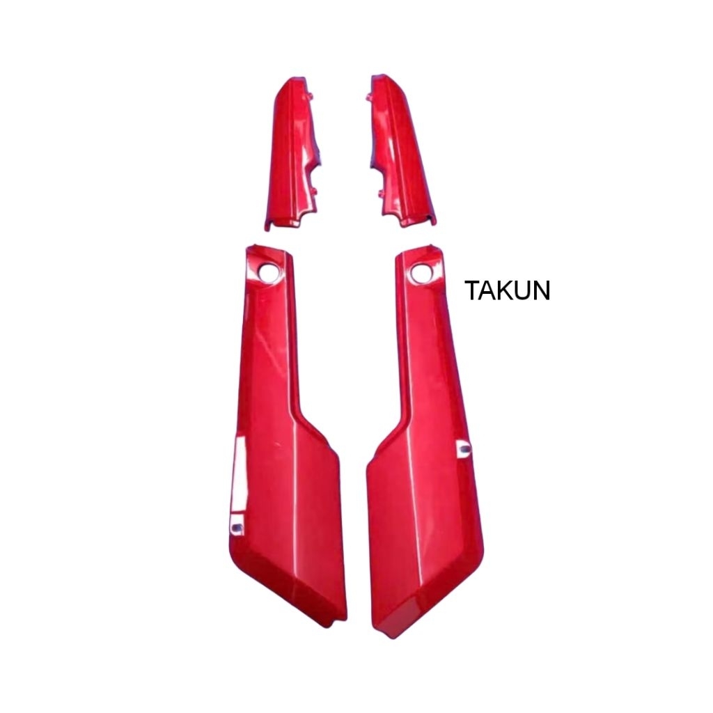 Nhựa ốp cốp lớn nhỏ xe WIN 100cc đời 96... màu đỏ