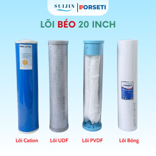  Lõi Lọc Dùng Cho Cốc Lọc BÉO 20 Inch - Lõi Bông  Lõi CTO  Lõi Cation  Lõi PVDF - Hàng Chuẩn Loại 1 
