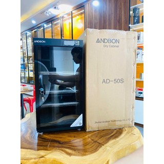  TỦ CHỐNG ẨM MÁY ẢNH THIẾT BỊ ĐIỆN TỬ Y TẾ DA ...ANDBON AD-50S 50LÍT 