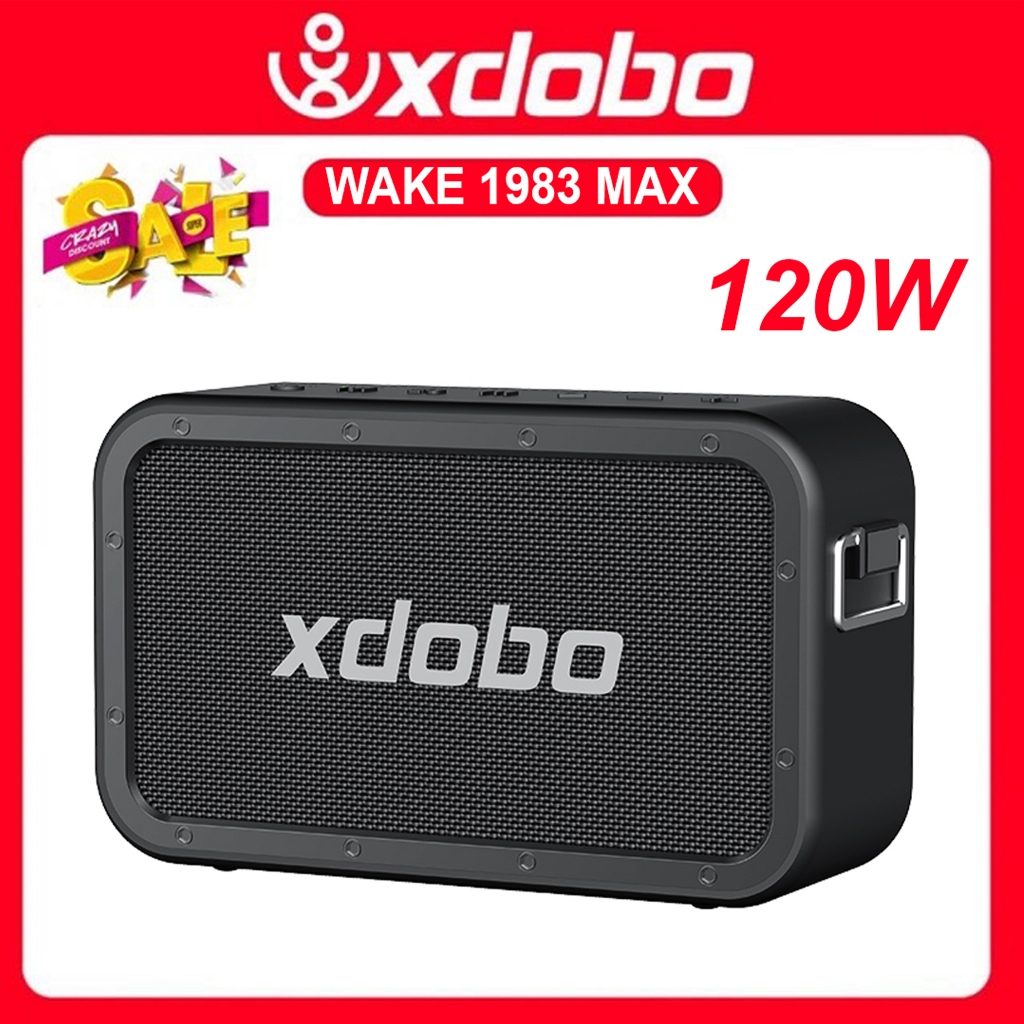 Loa Bluetooth 5.3 Di Động Xdobo Wake 1983 Max 120W, Chống Nước IPX5, Hỗ Trợ EQ, Thẻ TF Cổng USB | BigBuy360 - bigbuy360.vn