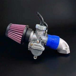  Bình xăng con Nova 125  họng 24  lắp wave dream + co cao su chống rách + lọc bánh ú 