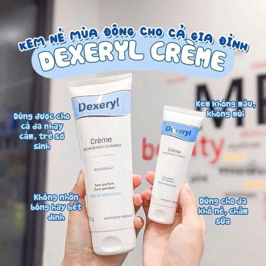 Kem dưỡng ẩm dexeryl Pháp