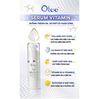 Serum Vitamin Hỗ Trợ Dưỡng Ẩm và Sáng Da Olee | Hydrolyzed Collagen | HA Dưỡng Ẩm | Vitamin B3