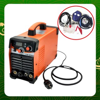   Hàng sịn  Máy hàn tig hàn điện tử mini Jasic 2 chức năng 250 - HÀN QUE 250-lõi đồng 