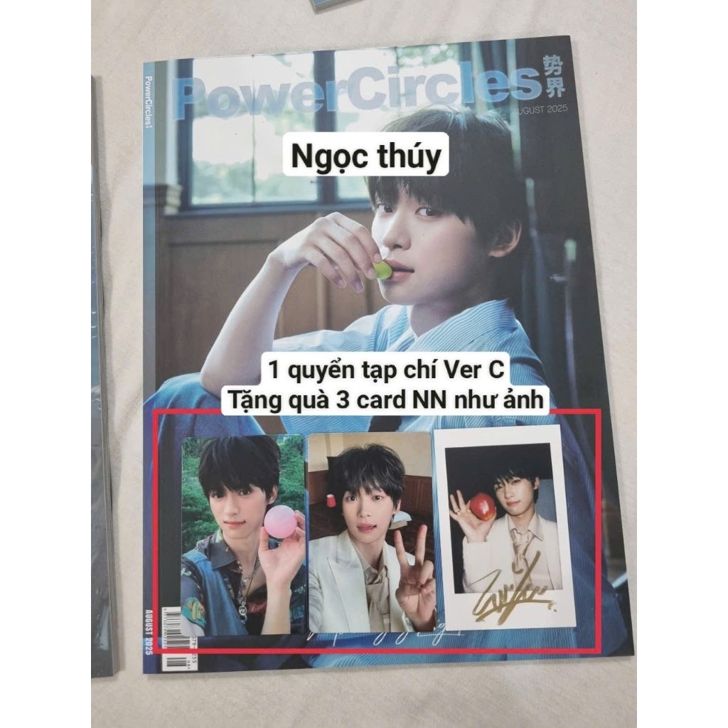 [CHÍNH HÃNG/ ZIYU] Tạp chí tử du powercircles card _ pola _ poster