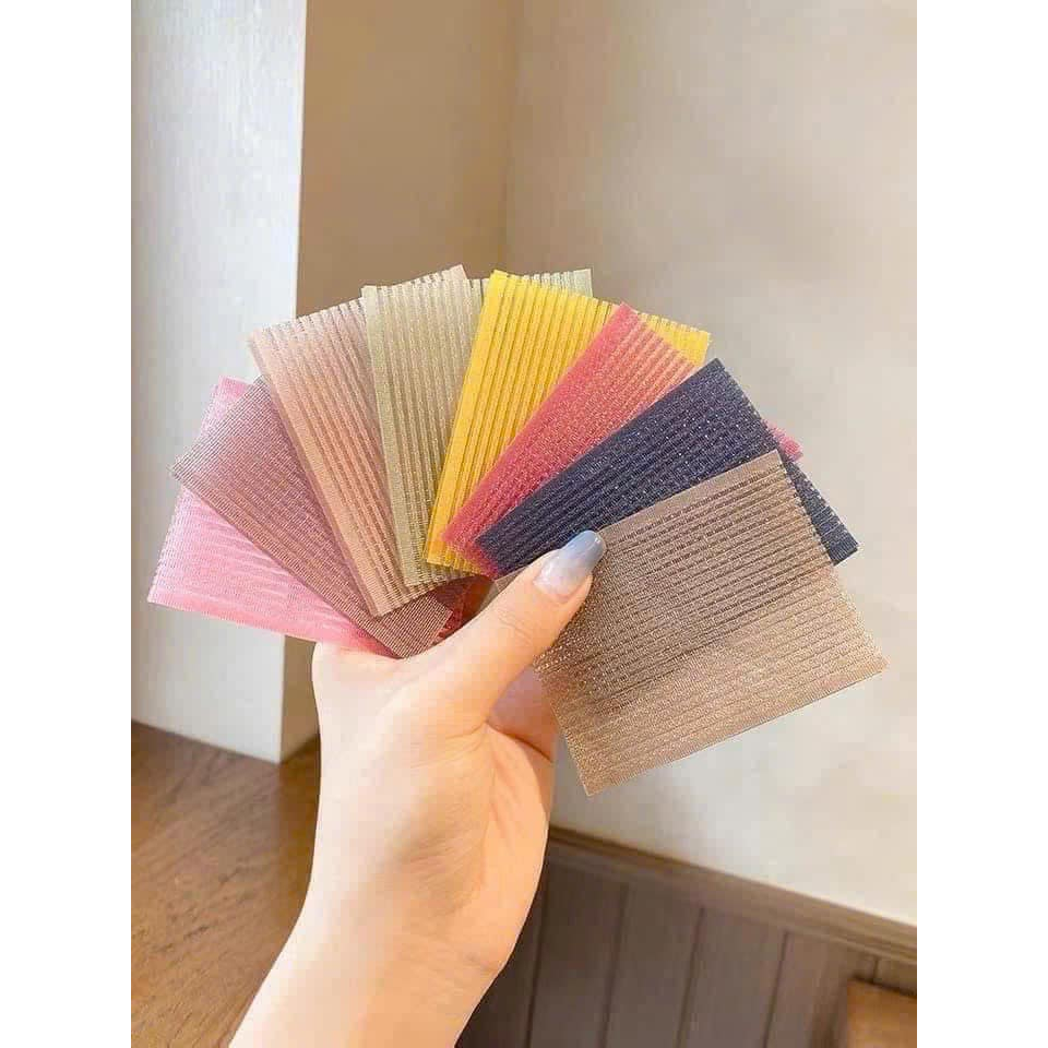 Hộp 10 miếng dán tóc Hàn Quốc mix màu pastel [dán tóc].LinhStore