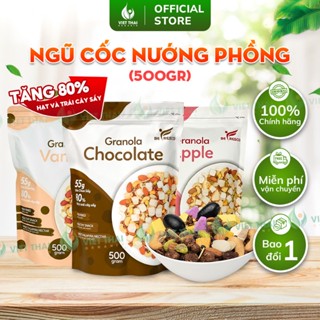  Ngũ Cốc Granola Befresco X3 Sữa Chua Sấy - Tăng 11 Loại Hạt 500g Việt Thái Organic 