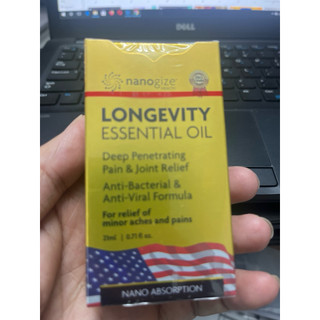 Dầu gió vàng Nanogize Longevity Essential Oil 21ml