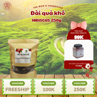  Hoa atiso đỏ sấy lạnh HIBISCUS  đài quả khô ngyên vị không chất bảo quản vị chua thanh 250g 500g 1kg 