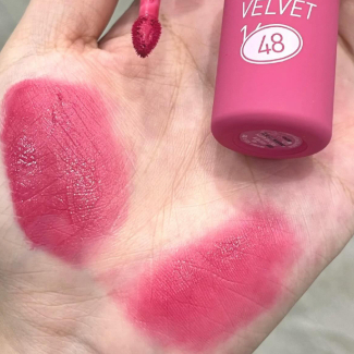 Son Ink Velvet Kem Lì Peripera Ink Velvet Lip Tint Màu 48 100 Heart Hồng Tím