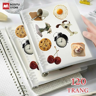  Sổ Còng A5 B5 A4 - Tặng Sticker - Vở Học Sinh 120 Trang Giấy Kẻ Ngang Kẻ Caro Thay Giấy Dễ Dàng 