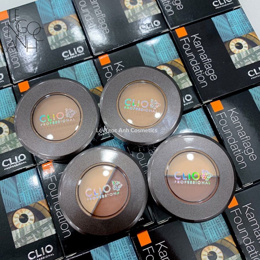 Kem Nền Bánh CLio Che Khuyết Điểm Clio Kamaflage Foundation 17G
