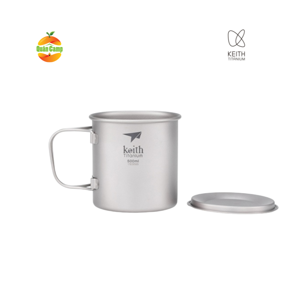 Cốc Titanium Keith Mug Ti3205 500ml