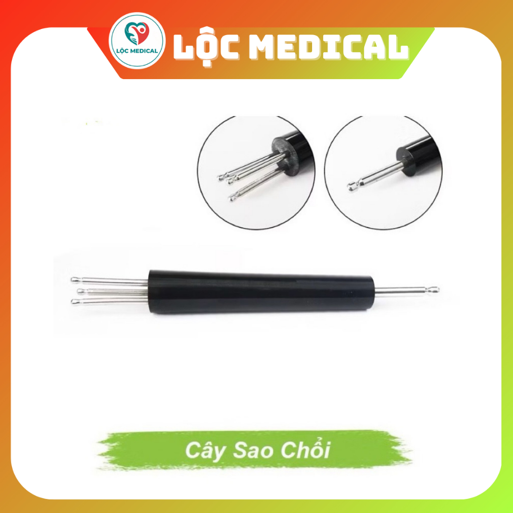 Dụng cụ diện chẩn DÒ BA CHẤU, CÂY SAO CHỔI