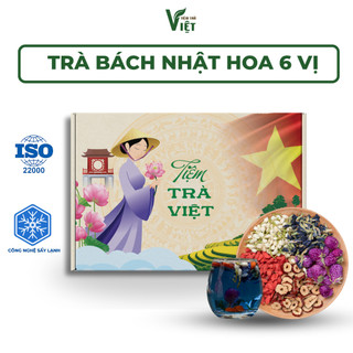  Trà Bách Nhật Hoa 6 Vị - Sáng mắt đẹp da ngủ ngon thải độc - Tiệm Trà Việt - 40 gói 