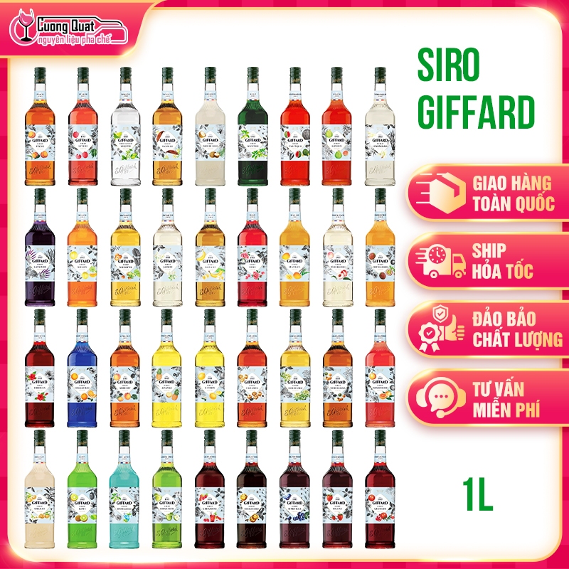 Siro Giffard 1L - Siro Pha Chế Cao Cấp Từ Pháp